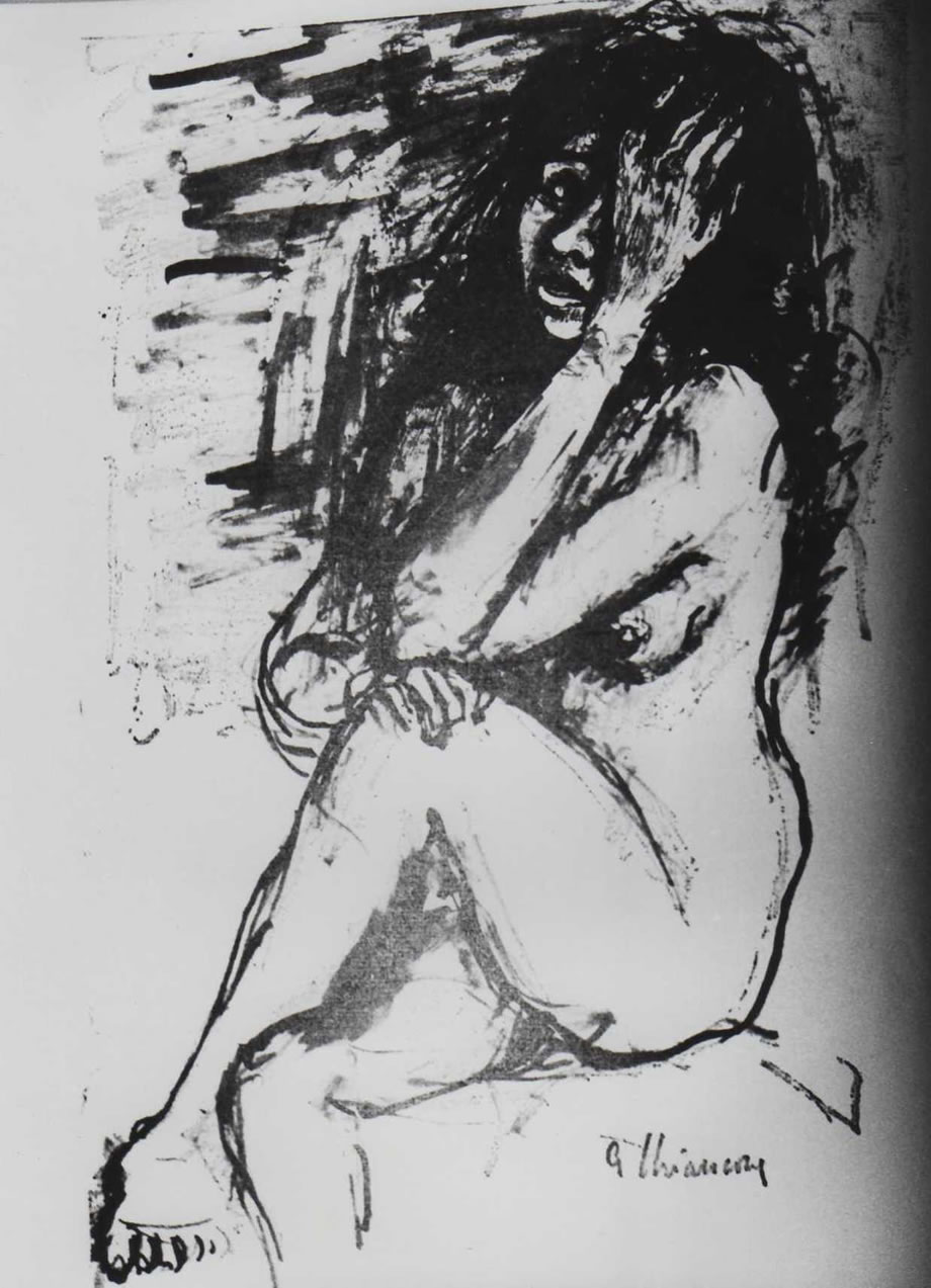 Nudo, anni ’50-’60, collezione Parlato, Sant’Agnello (Na)